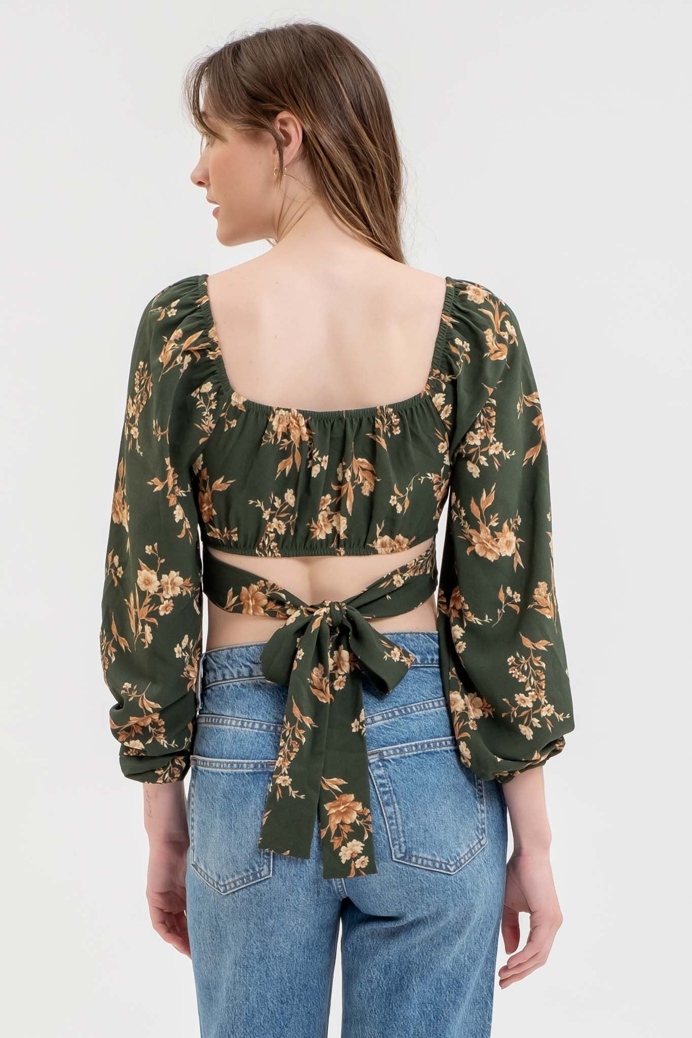 Blooming Corset Blouse