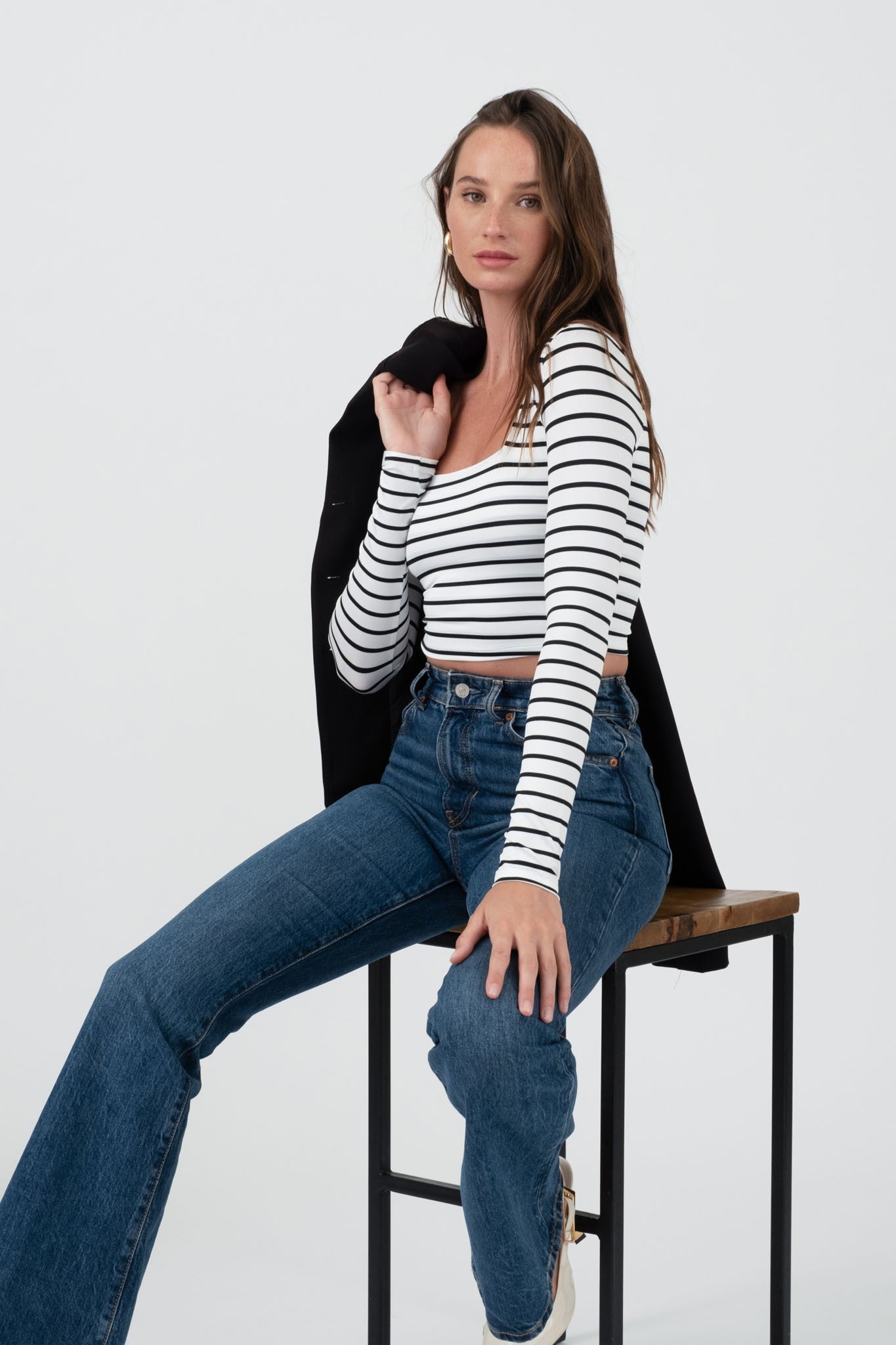 Paris Striped Top