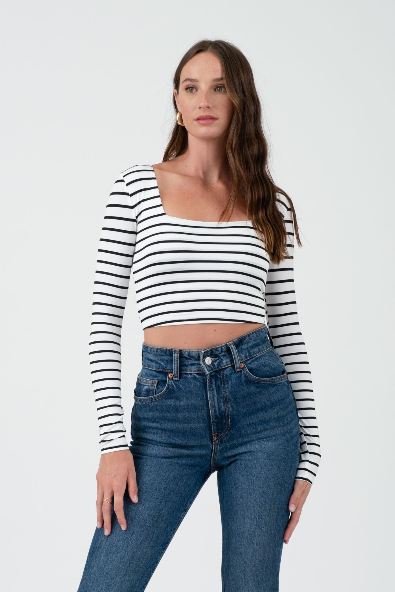 Paris Striped Top