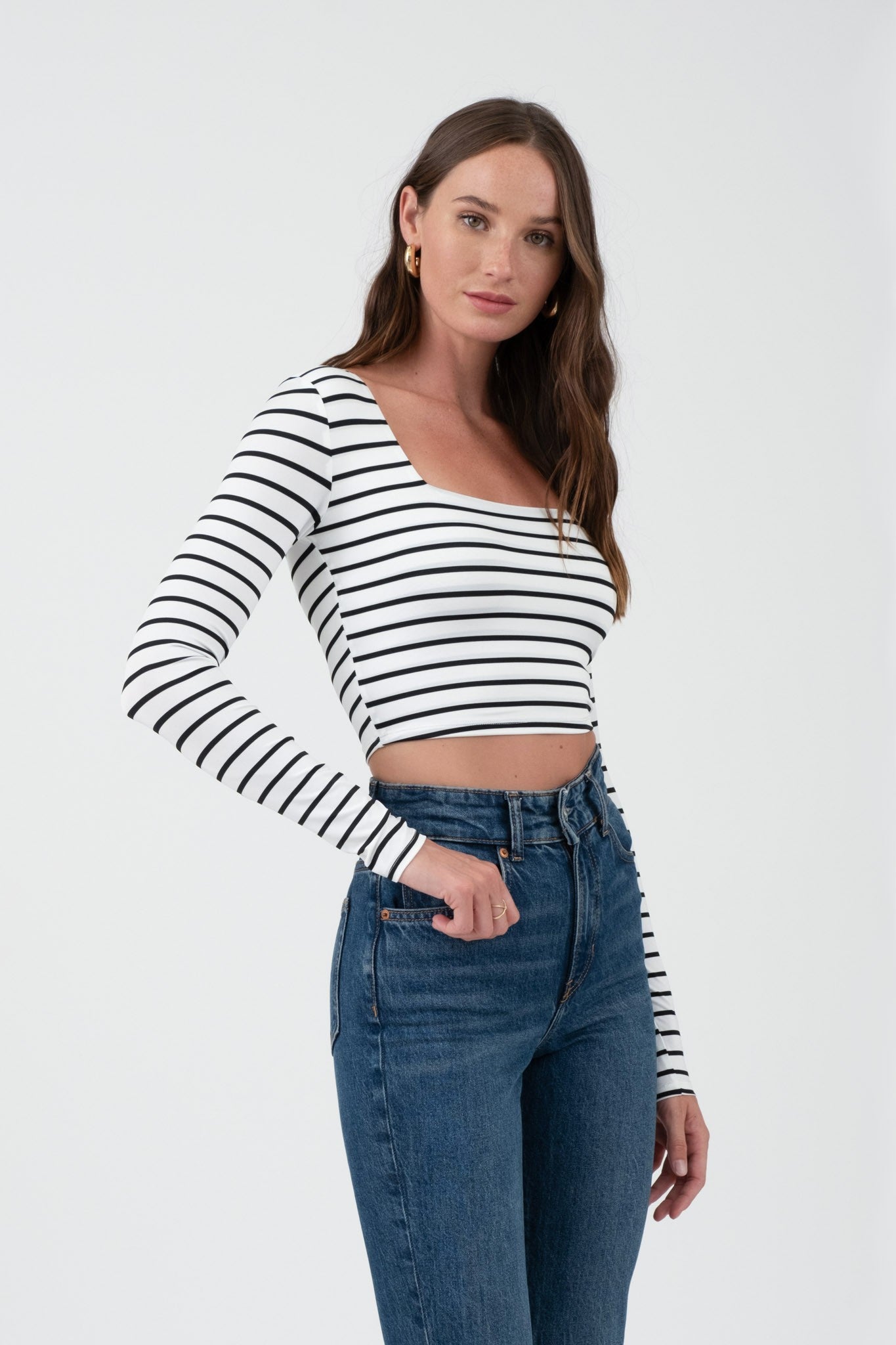 Paris Striped Top