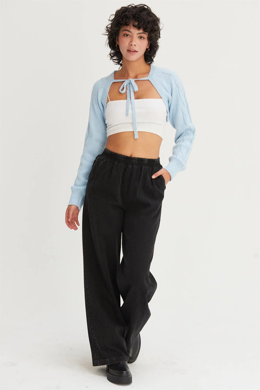 Comfort Wide Leg Denim