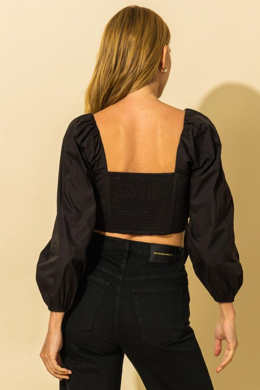 Cropped Multi-Way Top