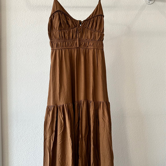 Terracotta Midi Dress